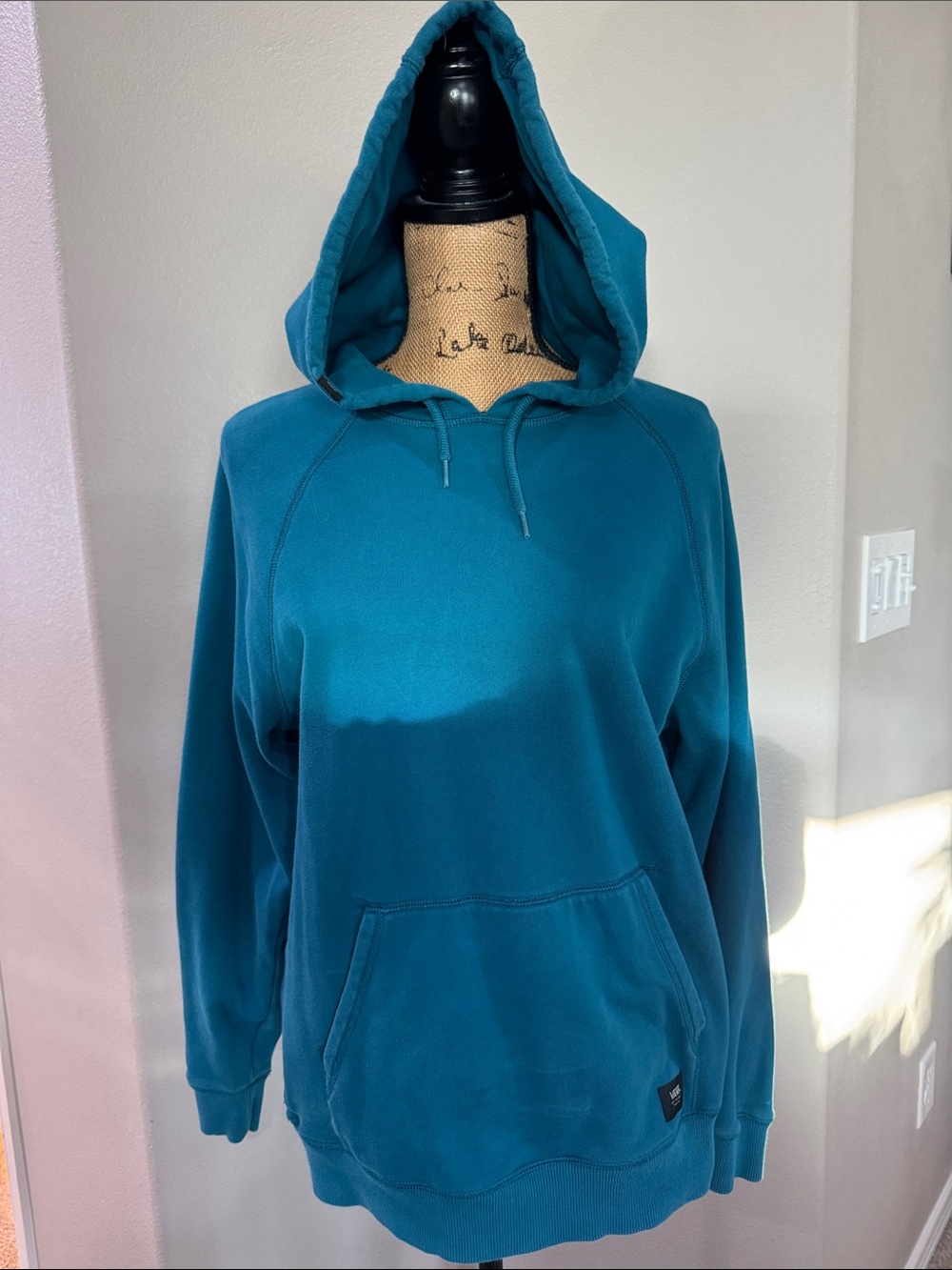 Vans Teal Blue Pullover Hoodie